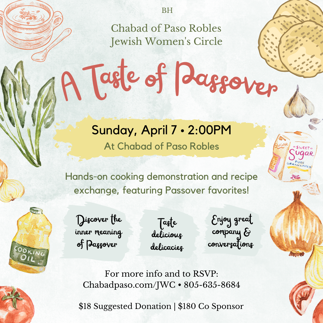 A Taste of Passover